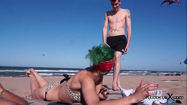 Punk slut fucked on the beach – Brandy Moloka